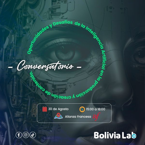 Llega a Santa Cruz el Conversatorio sobre Inteligencia Artificial en Producción y Creación de Contenido